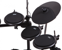 BATERIA ELECTRICA SOUNDKING, MULTIFUNCIONAL, 11 PIEZAS, PANTALLA LCD, EXTESION DE PADS, DOBLE ZONA DE GOLPE