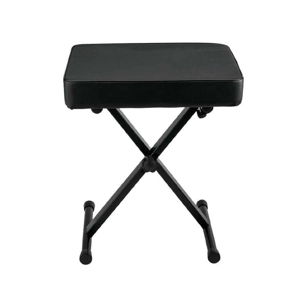 BANCO PARA PIANO O TECLADO SOUNDKING, RECTANGULO, COLOR NEGRO