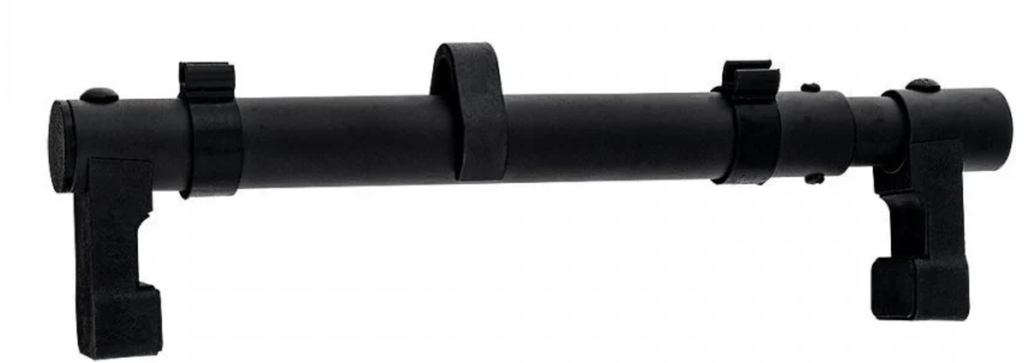 PEDESTAL DE MICROFONO ALCTRON, PARA AMPLIFICADOR O GABINETE DESDE 8 A 14 CM DE PROFUNDIDAD,  BRAZO CUELLO DE CISNE, ACERO INOXIDABLE, COLOR NEGRO