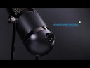 MICROFONO DE CONDENSADOR FET ALCTRON, DE ESTUDIO, CARDIOIDE, 34MM, 20 Hz-20 kHz, NEGRO