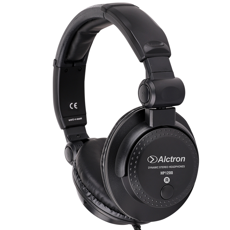 AUDIFONOS (AURICULARES) ALCTRON, PARA DJ PROFESIONAL, GRABACION, ALTA DEFINICION, GIRATORIOS ABS, NEGRO