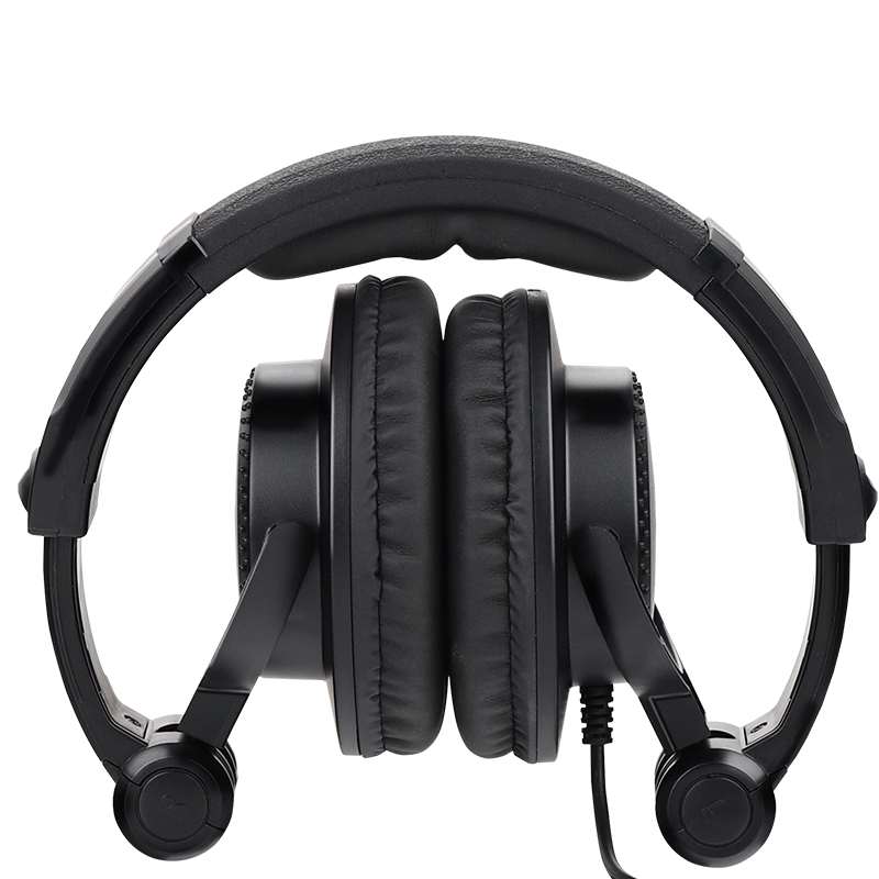 AUDIFONOS (AURICULARES) ALCTRON, PARA DJ PROFESIONAL, GRABACION, ALTA DEFINICION, GIRATORIOS ABS, NEGRO