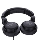 AUDIFONOS (AURICULARES) ALCTRON, PARA DJ PROFESIONAL, GRABACION, ALTA DEFINICION, GIRATORIOS ABS, NEGRO