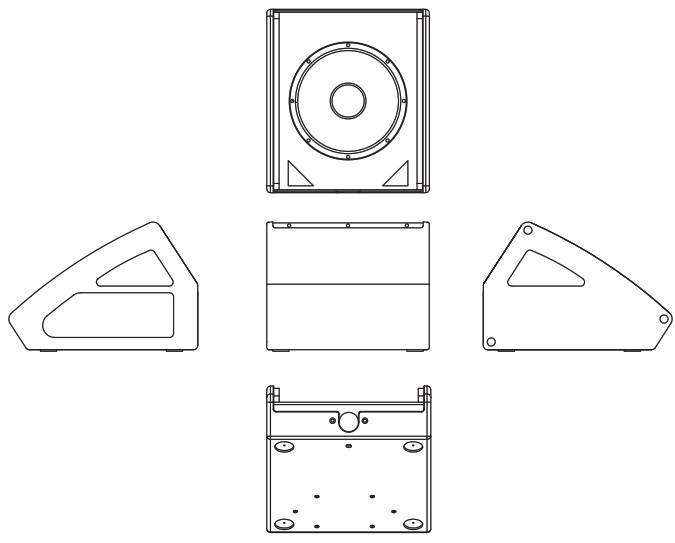 ALTAVOZ ACTIVO SOUNDKING, COAXIAL, (MONITOR DE PISO 1X15"), CLASE D, 129 dB/SPL MAX, DSP, EQ,LIMIT, DELAY,