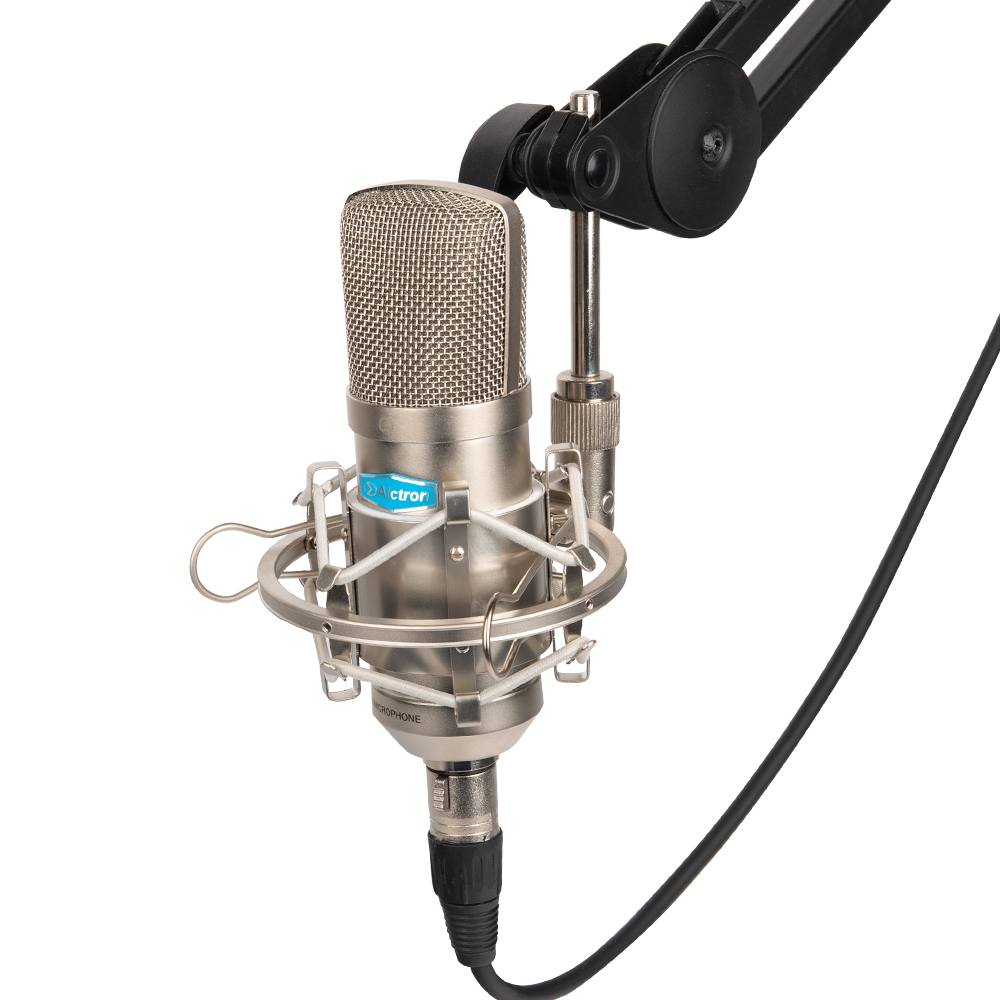 MICROFONO DE CONDENSADOR FET ALCTRON, DE ALTO RENDIMIENTO, 32MM, 20 Hz-20 kHz
