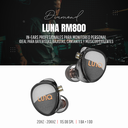 AUDIFONOS (AURICULARES) PROFESIONALES LUNA, 1DD+1BA TECNOLOGIA HIBRIDA, SERIE DIAMOND, PARA MONITOREO PERSONAL, RESPUESTA DE FRECUENCIAS 20Hz - 20Khz