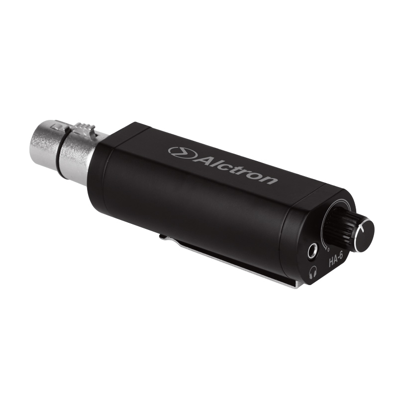 AMPLIFICADOR DE MONITOREO PERSONAL ALCTRON, PASIVO, CONECTOR XLR HEMBRA