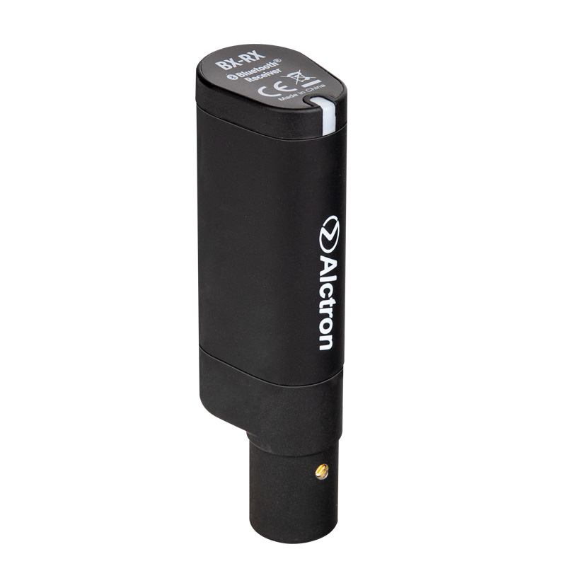 RECEPTOR DE AUDIO BLUETOOTH ALCTRON, CON CHIP 4.0, EXCELENTE RENDIMIENTO Y MAXIMA CALIDAD DE TRANSMISION, CONECTOR XLR, COLOR NEGRO