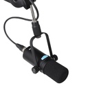MICROFONO DINAMICO PROFESIONAL PARA TRANSMISION ALCTRON, CARDIOIDE, 50Hz-16KHz
