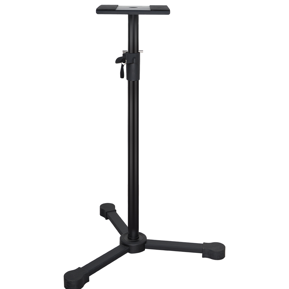 PEDESTAL PARA MONITOR DE ESTUDIO ALCTRON, ALUMINIO, ANGULO AJUSTABLE