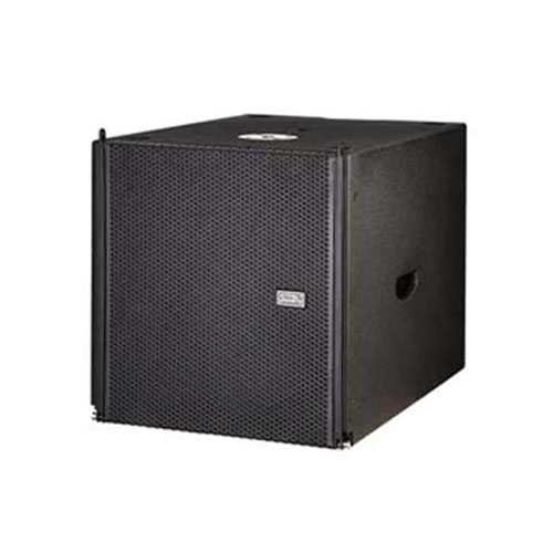 SUBWOOFER ACTIVO SOUNDKING, SERIE GL, SISTEMA AEREO (LINE ARRAY), 1X15" FERRITA, 130 dB/SPL MAX, 1200 WATTS RMS