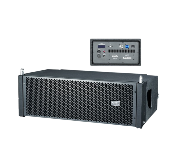 ALTAVOZ ACTIVO SOUNDKING, SISTEMA AEREO (LINE ARRAY), (2X10" / 2X1.5") 137 dB/SPL MAX, 1200 WATTS RMS