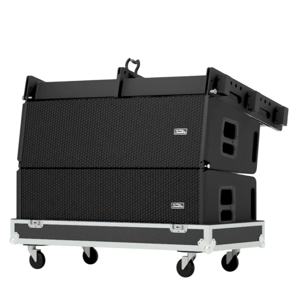 ALTAVOZ ACTIVO SOUNDKING, SISTEMA AEREO (LINE ARRAY), (2X12", 2X6.5", 3X3") 142 dB/SPL MAX, 3600W WATTS RMS