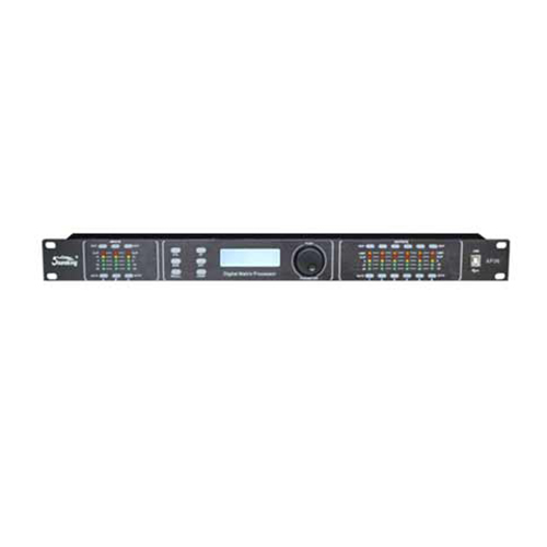 SISTEMA DE PROCESAMIENTO DIGITAL SOUNDKING, 9 CANALES (3 IN XLR, 6 OUT XLR), DSP VERSATIL E INTUITIVO, COMPRESOR, LIMITADOR, DELAY