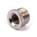 TUERCA PARA CLIP DE MICROFONO SOUNDKING, CON 1 TOPE, MATERIAL DE METAL, COLOR PLATEADO