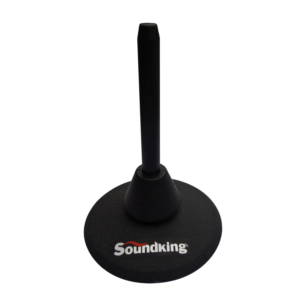 PEDESTAL PARA CLARINETE SOUNDKING, PARA PISO, COLOR NEGRO