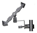 SOPORTE SOUNDKING, PARA TABLET O IPAD, CLIP DE 6.3 Y 7.5 PULGADAS, COLOR NEGRO