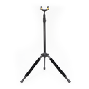 PEDESTAL DE PISO PARA GUITARRA SOUNDKING, CON SISTEMA DE AUTO-AGARRE, EXTENSIBLE HASTA 1.16 M, COLOR NEGRO