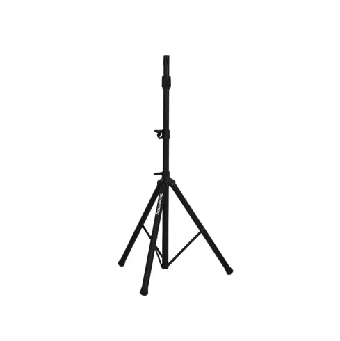 PEDESTAL PARA ALTAVOCES SOUNDKING, CON DISPOSITIVO DE BLOQUEO POR EXPANSIÓN, SOPORTA HASTA 45 KG, COLOR NEGRO