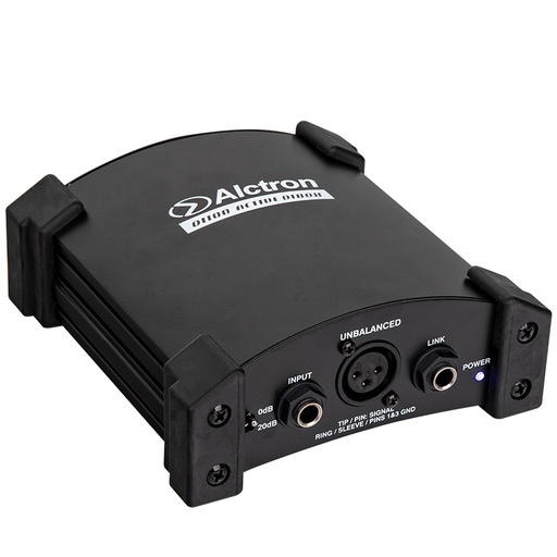 [DI100B] CAJA DIRECTA ALCTRON, ULTRA DI, ACTIVA, 1 CANAL, PARA ESCENARIO Y ESTUDIO