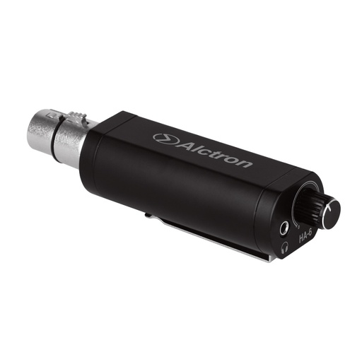 [HA-6] AMPLIFICADOR DE MONITOREO PERSONAL ALCTRON, PASIVO, CONECTOR XLR HEMBRA