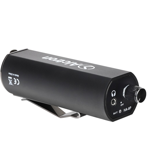 [HA-8P] AMPLIFICADOR DE MONITOREO PERSONAL ALCTRON, ACTIVO, CONECTOR HIBRIDO