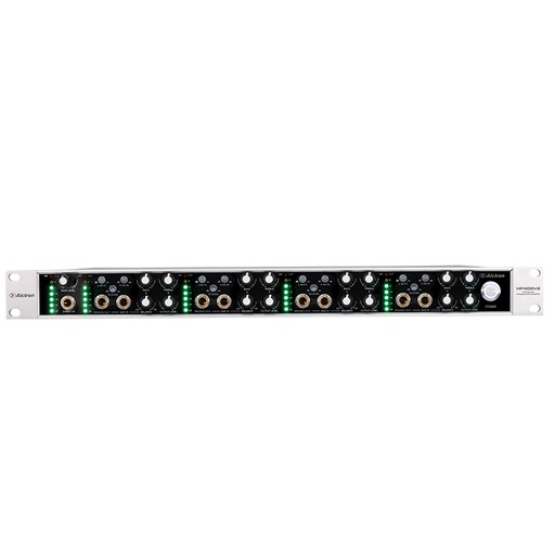 [HP400V2] AMPLIFICADOR DE AURICULARES DE 12 CANALES ALCTRON, CARCASA DE ALUMNIO PARA RACK