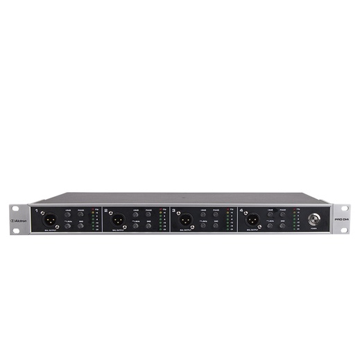 [PRO DI4] CAJA DIRECTA DE 4 CANALES ALCTRON, PARA RACK