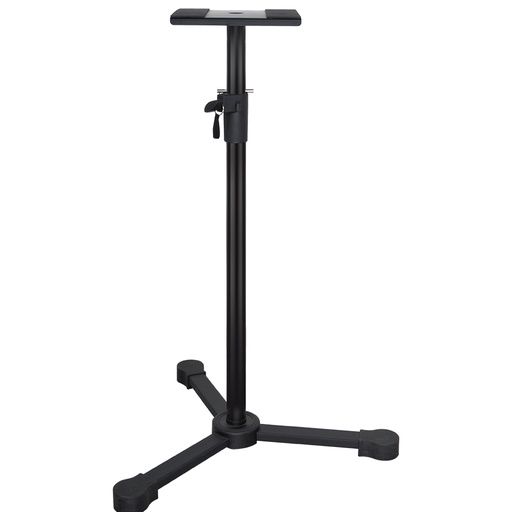 [MS140] PEDESTAL PARA MONITOR DE ESTUDIO ALCTRON, ALUMINIO, ANGULO AJUSTABLE