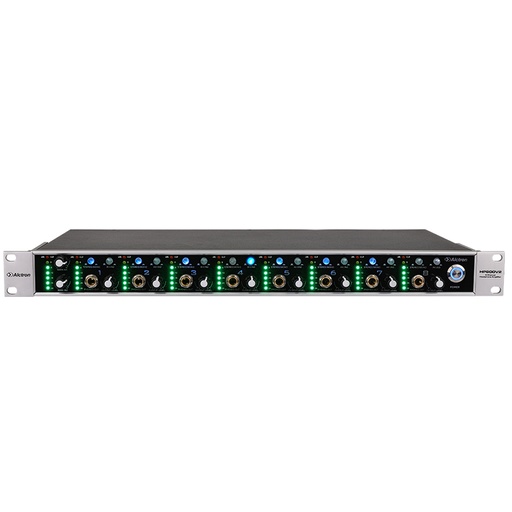 [HP800V2] AMPLIFICADOR DE AURICULARES ALCTRON, 16 ENTRADAS, 8 SALIDAS, PARA RACK, MONO-STEREO