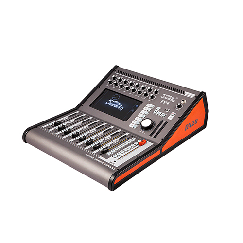[DX20] MEZCLADORA DIGITAL SOUNDKING, (CONSOLA) 16 ENTRADAS XLR, 8 SALIDAS XLR, PANTALLA TOUCH 7", DSP, INTERFACE MULTITRACK, 9 FADERS MOTORIZADOS