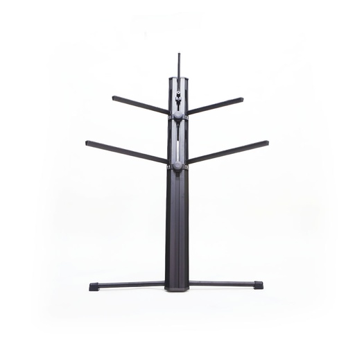 [SK102-BK] PEDESTAL PARA DOBLE TECLADO SOUNDKING, ESTILO CLASICO Z, ROBUSTO, AJUSTABLE, COLOR NEGRO