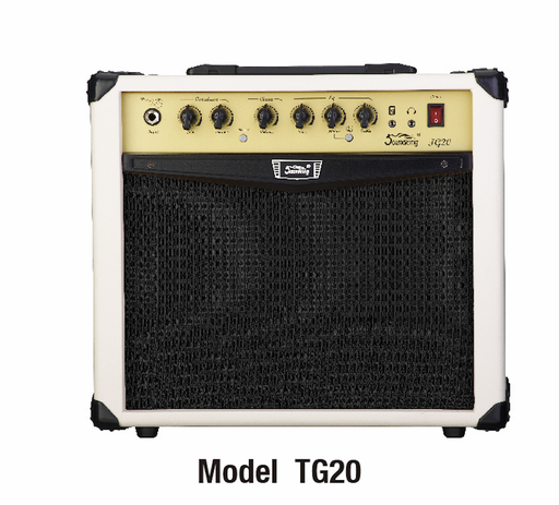 [TG20] AMPLIFICADOR PARA GUITARRA SOUNDKING, 1x8" 20 WATTS RMS, EQ DE 3 BANDAS, COMPR, REVERB,