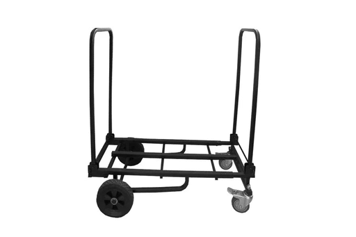 [DF180] CARRITO DE CARGA SOUNDKING, CON PASAMANOS PLEGABLES, COLOR NEGRO