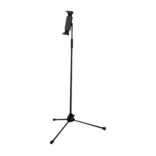 [SIP110] PEDESTAL (TRIPODE) SOUNDKING, PARA CELULAR O TABLET, INCLUYE CLIP DE 12.5 X 19 CM, COLOR NEGRO