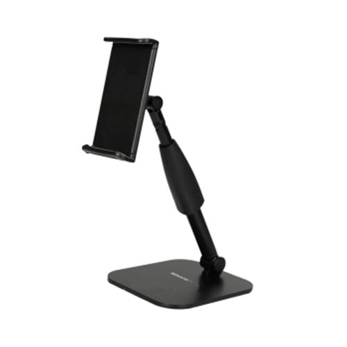 [SIP113] SOPORTE DE MESA SOUNDKING, PARA TABLET O IPAD, CLIP DE 12.5 Y 19 CM, ROTACION 360, COLOR NEGRO