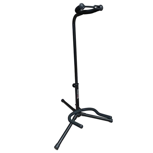 [ESG015] PEDESTAL PARA GUITARRA O BAJO SOUNDKING, ALTURA AJUSTABLE, METALICO COLOR NEGRO