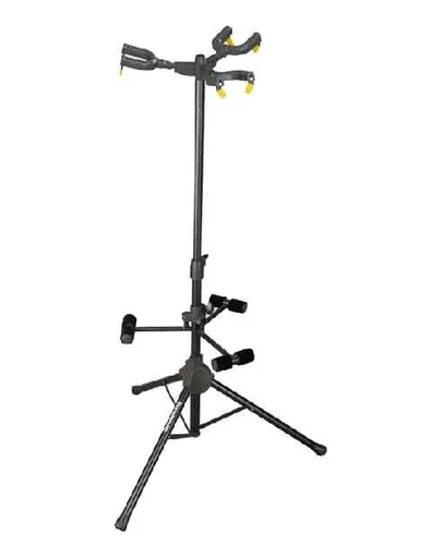 [SG723] PEDESTAL PARA GUITARRA/BAJO SOUNDKING, PARA 3 GUITARRAS, CON SISTEMA AUTO-AGARRE, COLOR NEGRO