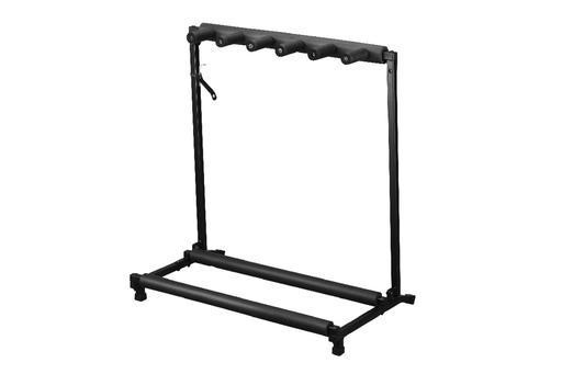 [DG036-5LP] PEDESTAL PARA GUITARRA/BAJO SOUNDKING, PARA 5 GUITARRAS, TIPO RACK, COLOR NEGRO