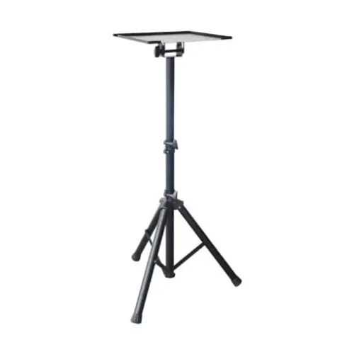 [DF136] PEDESTAL PARA PROYECTOR/LAPTOP SOUNDKING, AJUSTABLE HASTA 1.3M, DE ACERO, COLOR NEGRO