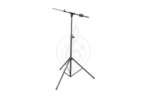 [SD160] PEDESTAL PARA MICROFONO SOUNDKING, TELESCOPICO, CON CONTRAPESO DE 1KG, COLOR NEGRO