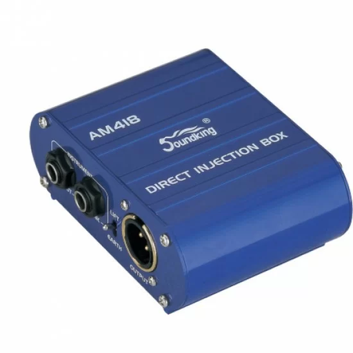 [AM418] CAJA DIRECTA PASIVA SOUNDKING, PROFESIONAL, COLOR AZUL
